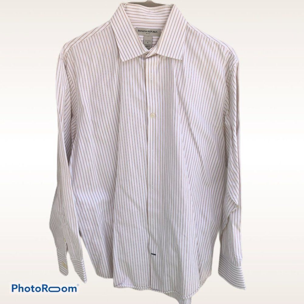 Banana Republic Men XL Long Sleeve Shirt 0299